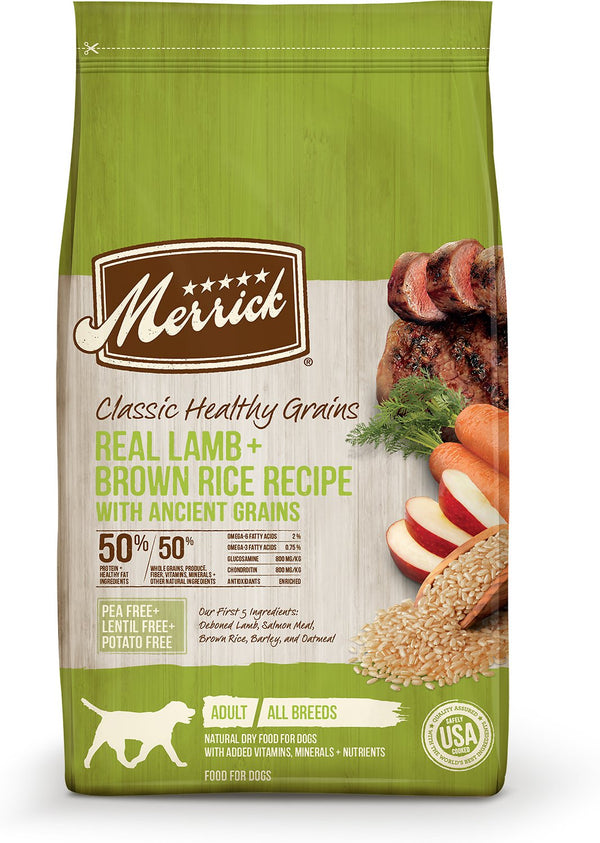 merrick ancient grains lamb