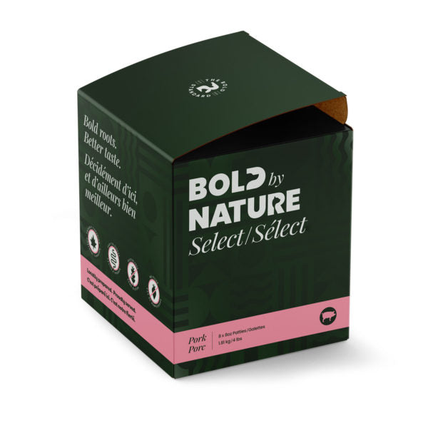 bold by nature raw dog food