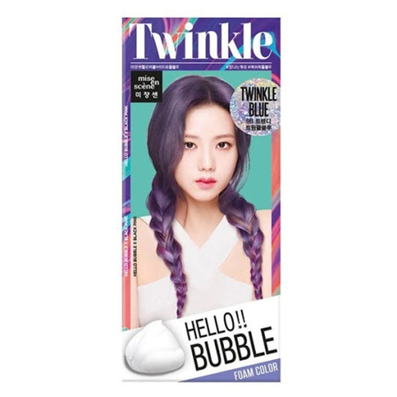 Mise En Scene Hello Bubble Hair Colour [#9B Twinkle Blue] – Hikoco