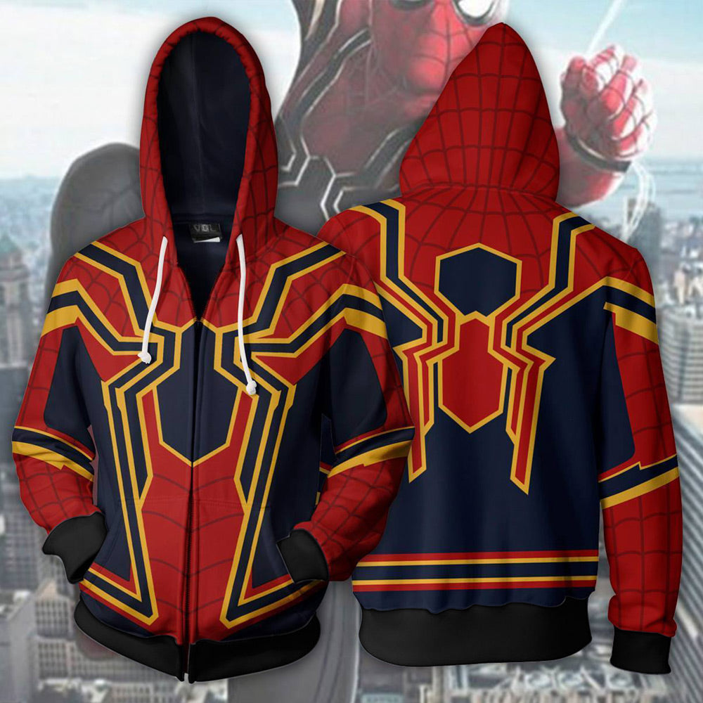 infinity war iron spider hoodie