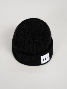 warm black beanie