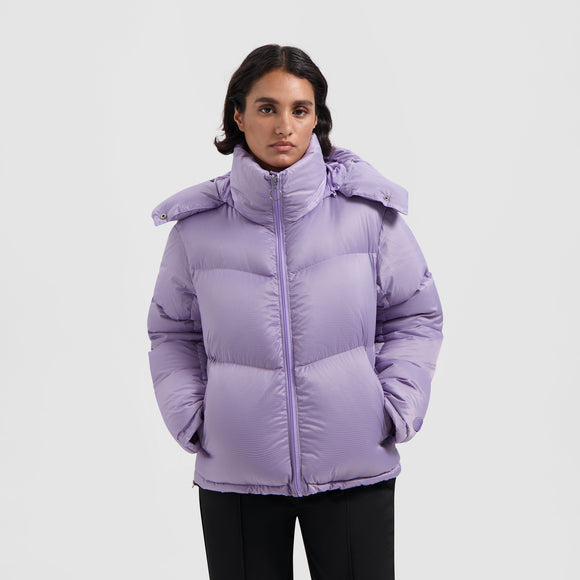 WMN Puffer Jacket - Blue Slate – ØLÅF