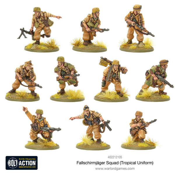 Fallschirmjager Squad (Tropical Uniform) – Incom Gaming