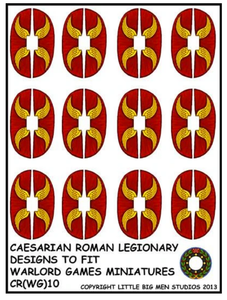 Caesarian Roman shield design 10 Gaming