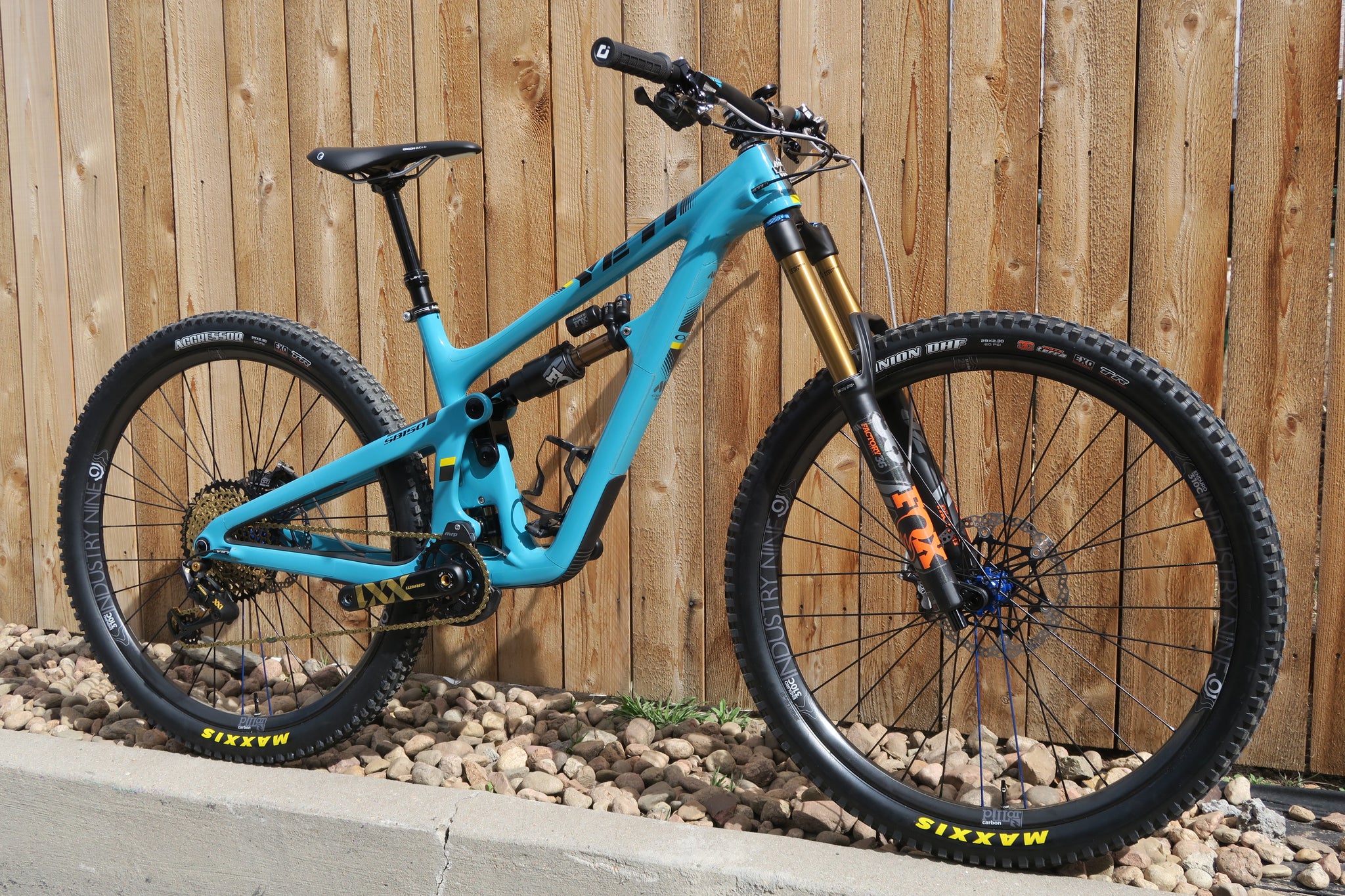 yeti sb150 turq frame