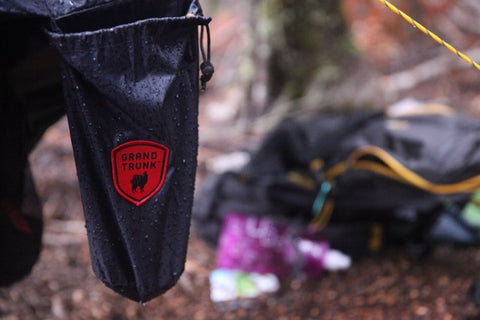 rain covered Grand Trunk hammock