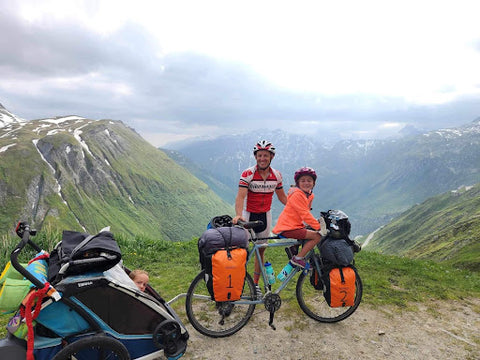 bikepacking through the alps