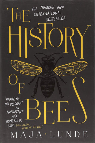 Book cover of ‘The History of Bees’ - Maja Lunde