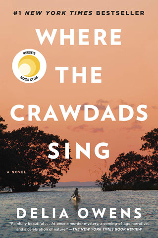 Book cover of "Where the Crawdads Sing" by Delia Owens