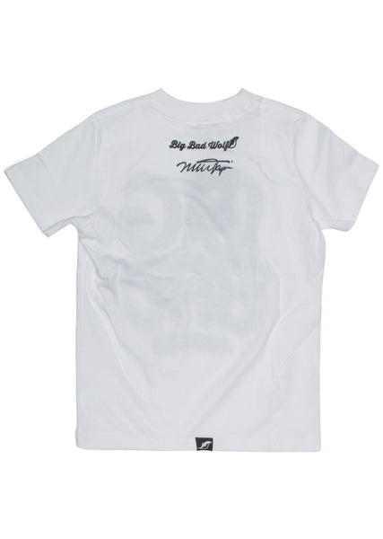Big Bad Wolf Big Bad White T-Shirt – Blockthreads.com