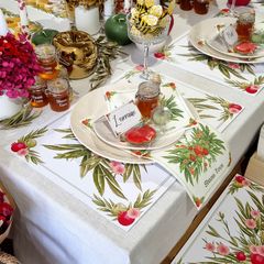 sweet apple table place mats