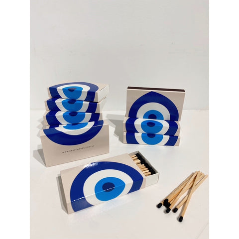 evil eye matches, greek eye meaning