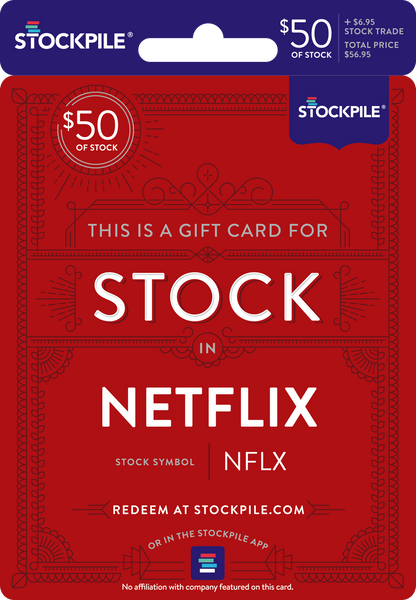 Gift Card For Netflix Stock