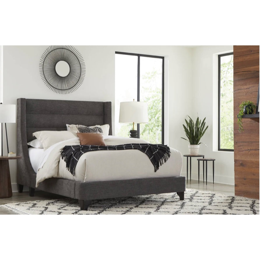 King Size Upholstered Bed