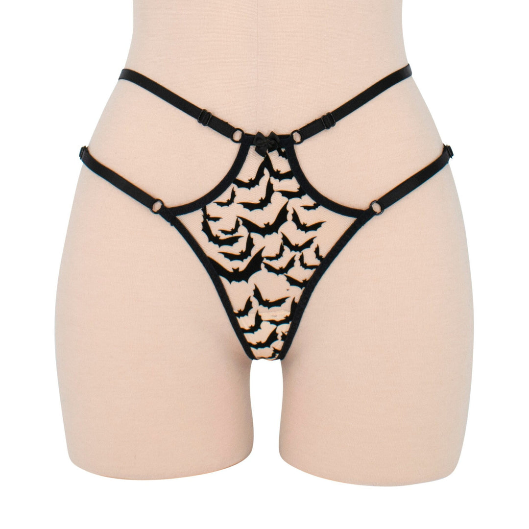 High Waist Spiderweb Strappy Panty 