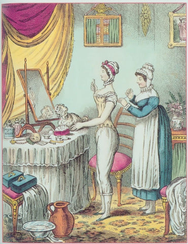 1810 Progress of the Toilet Gilray