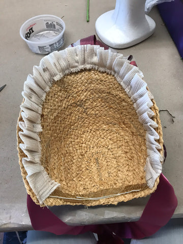 Making a Victorian Bonnet from a Thrift Store Hat – Redthreaded