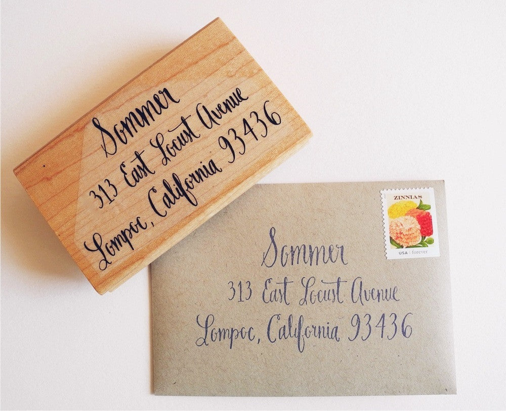 return address stamp