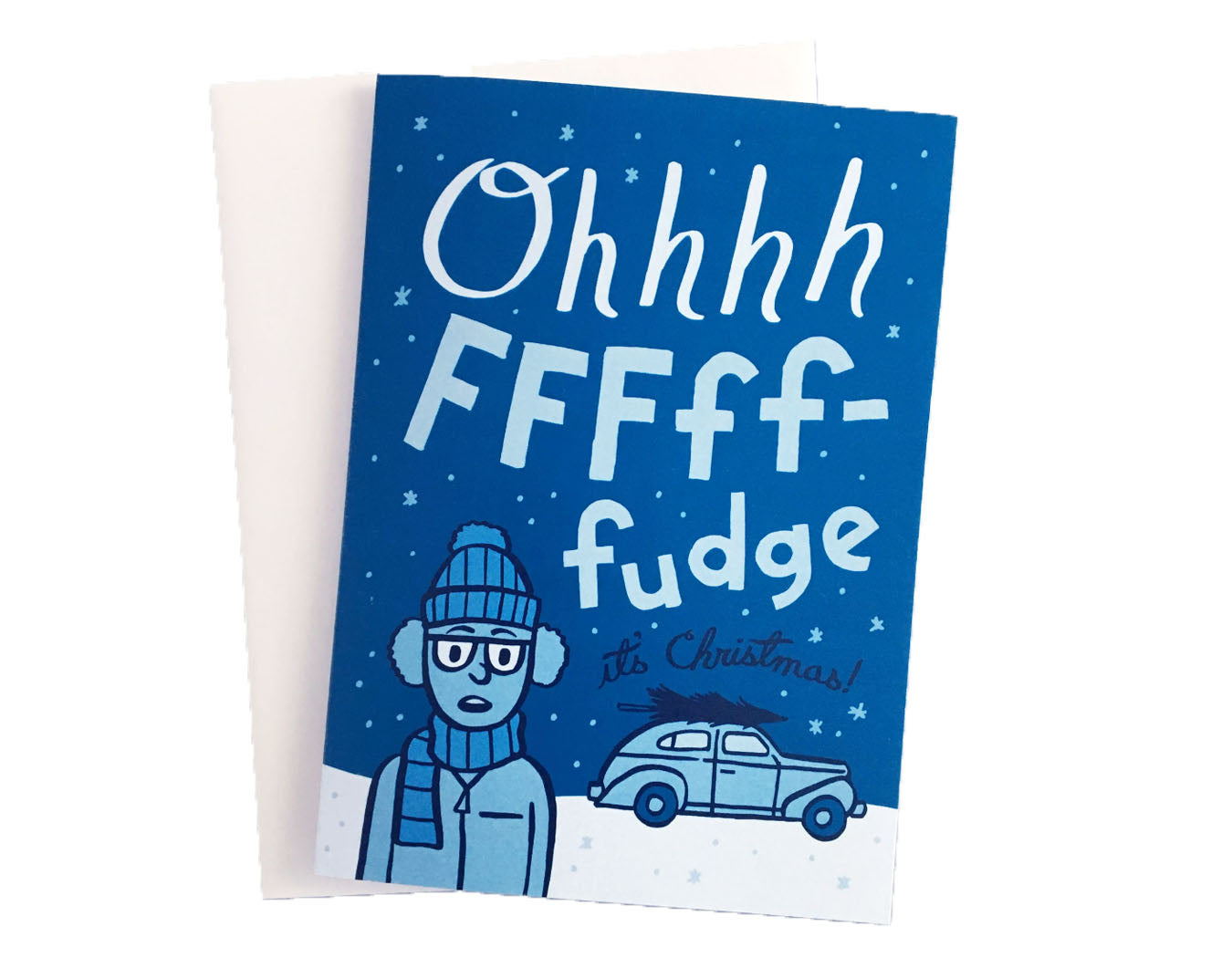 Oh Fudge A Christmas Story Christmas Card Paper Pastries
