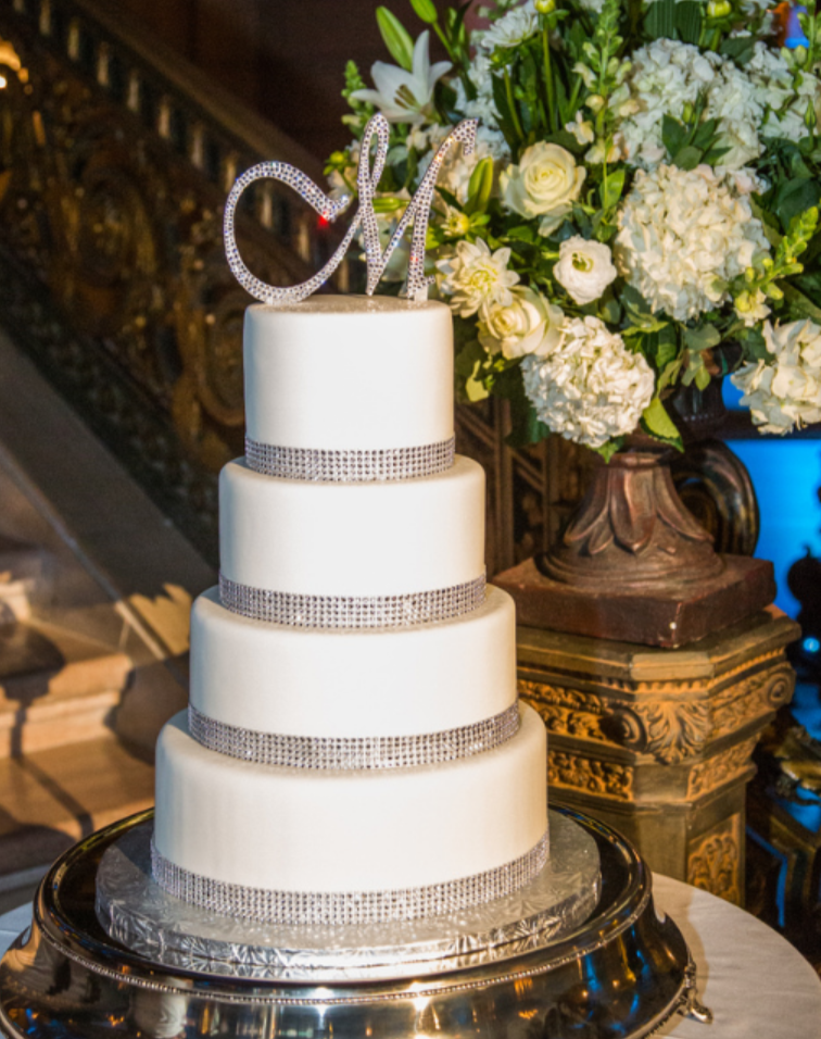 Wedding Cake Topper Monogram Cake Topper Wedding Cake Enchanting