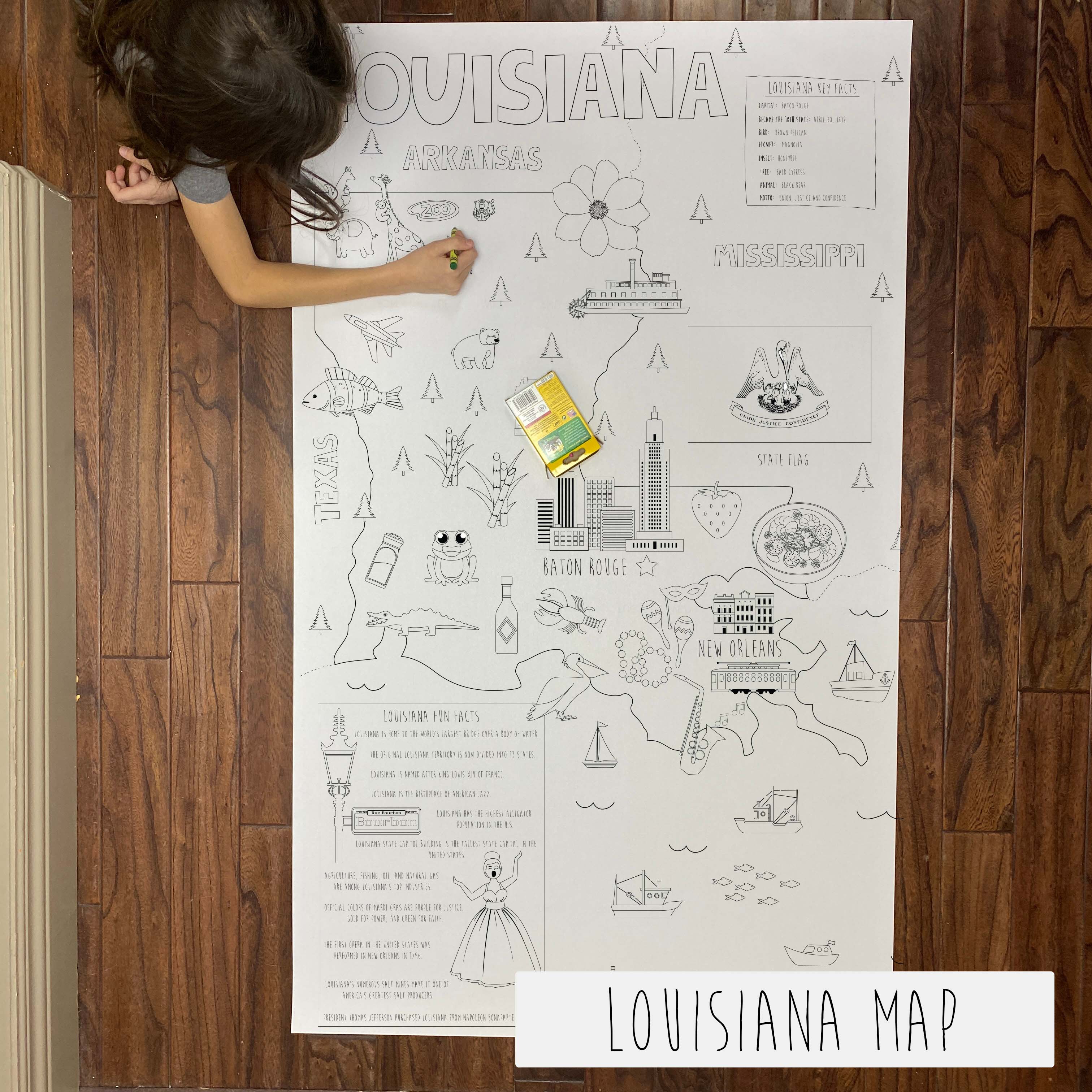 Louisiana Maps & Facts - World Atlas