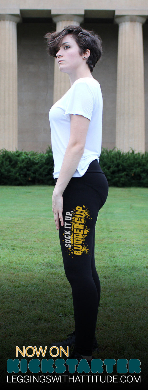 Leggings With Attitude On Kickstarter – Ruby Peach