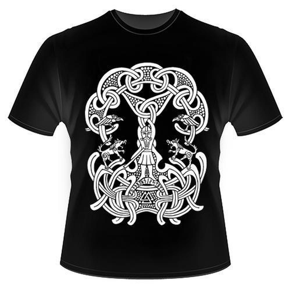 Odin and the Runes T-Shirt – Sun Fox