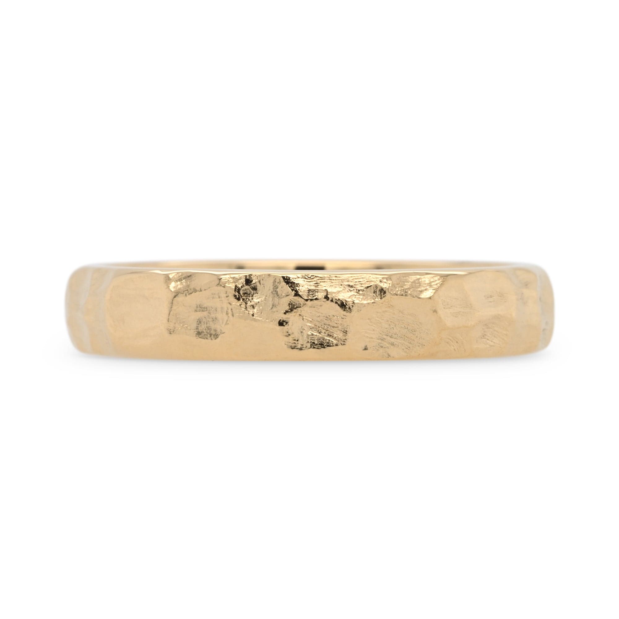 4mm Hammered Wedding Band - Valerie Madison product image