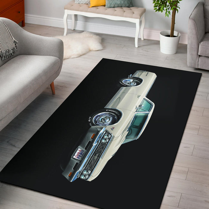 1966 Chevy El Camino Muscle Car Art Area Rug Let S Print Big
