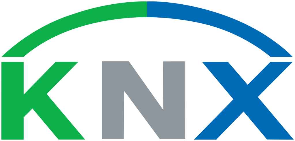 Logo for smart home technology company KNX