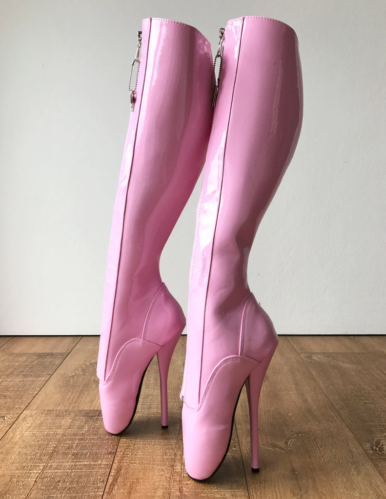 pink ballet heels