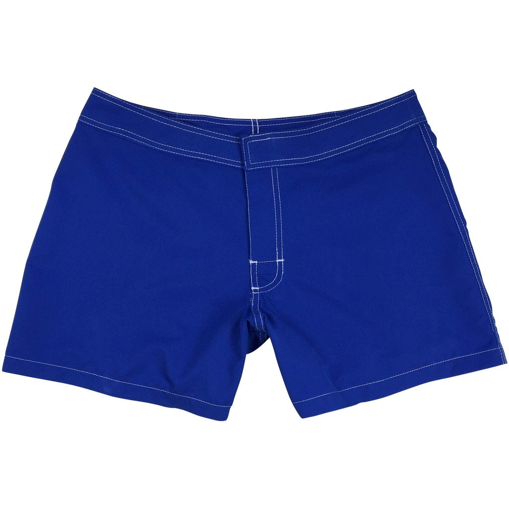 royal blue swim shorts womens