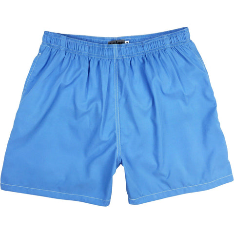 Mens Elastic Waist (Lined) Swim Trunks - 17