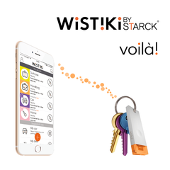 wistiki luggage and key tracker