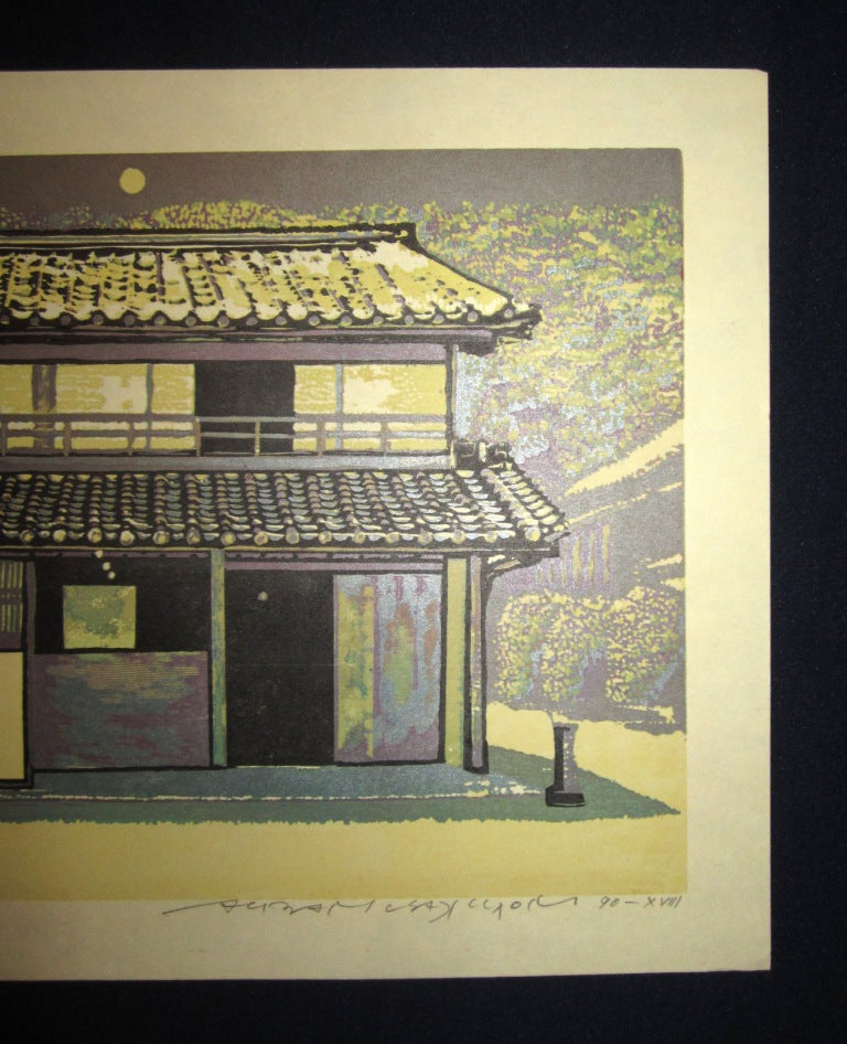 morikazu maeda 作品 port of shimizu 1986 美術品 絵画/タペストリ