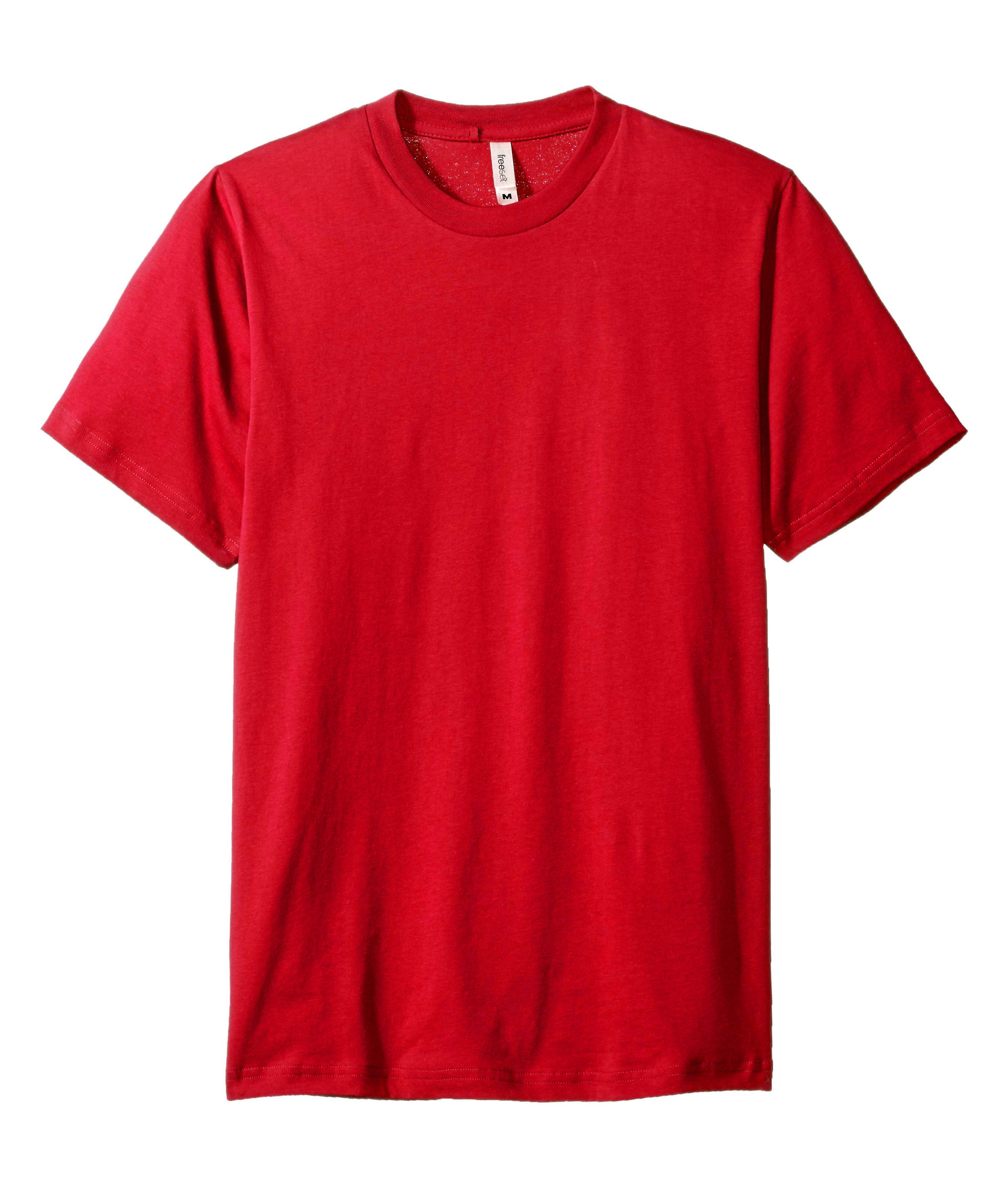 red t shirt blank