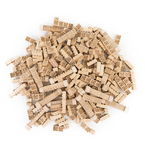 Bamboo Bricks are better for environment and compatible with Lego 