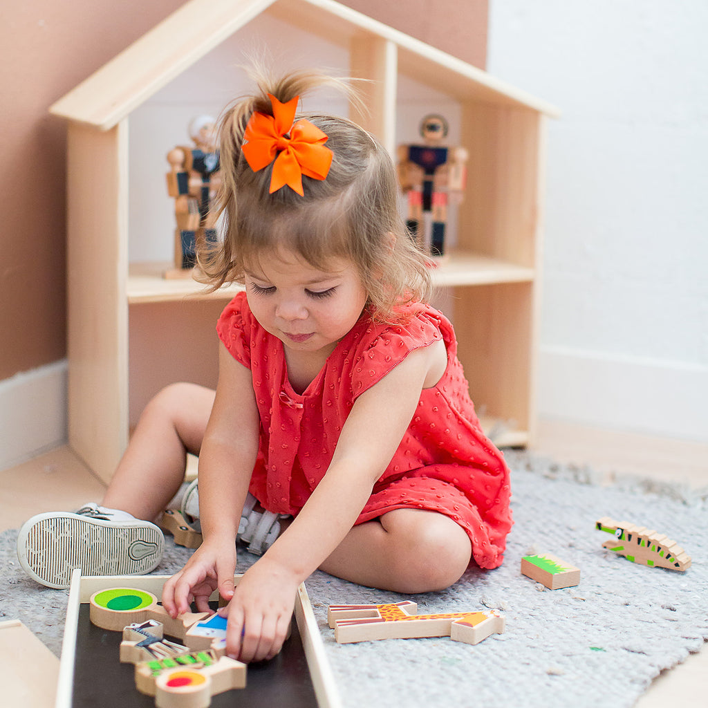 Wanderlust Wood and Felt city theme playsets. 