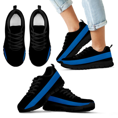 thin blue line nike shoes