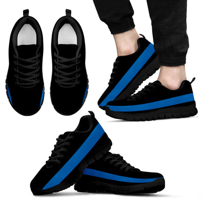 Thin Blue Line Sneakers - Thin Blue 