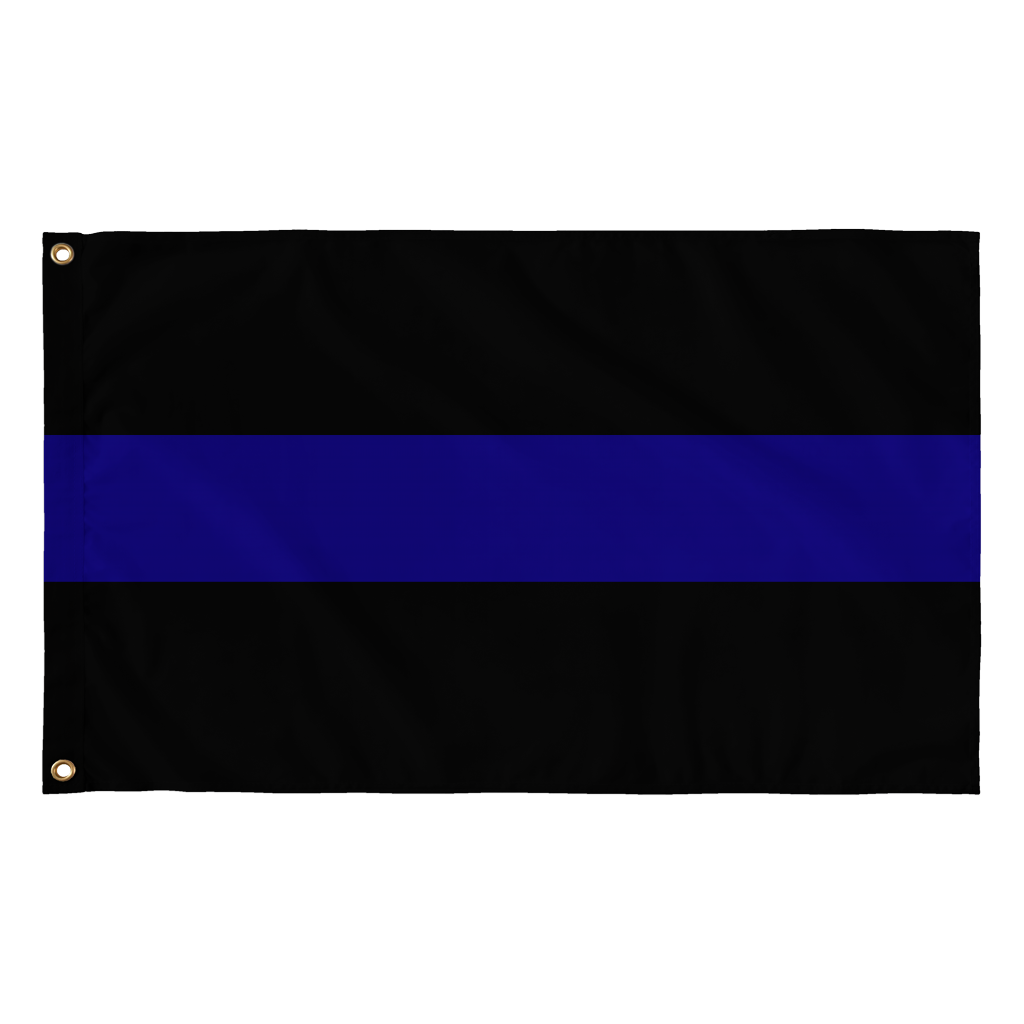 Thin Blue Line Flag Png Png Image Collection 