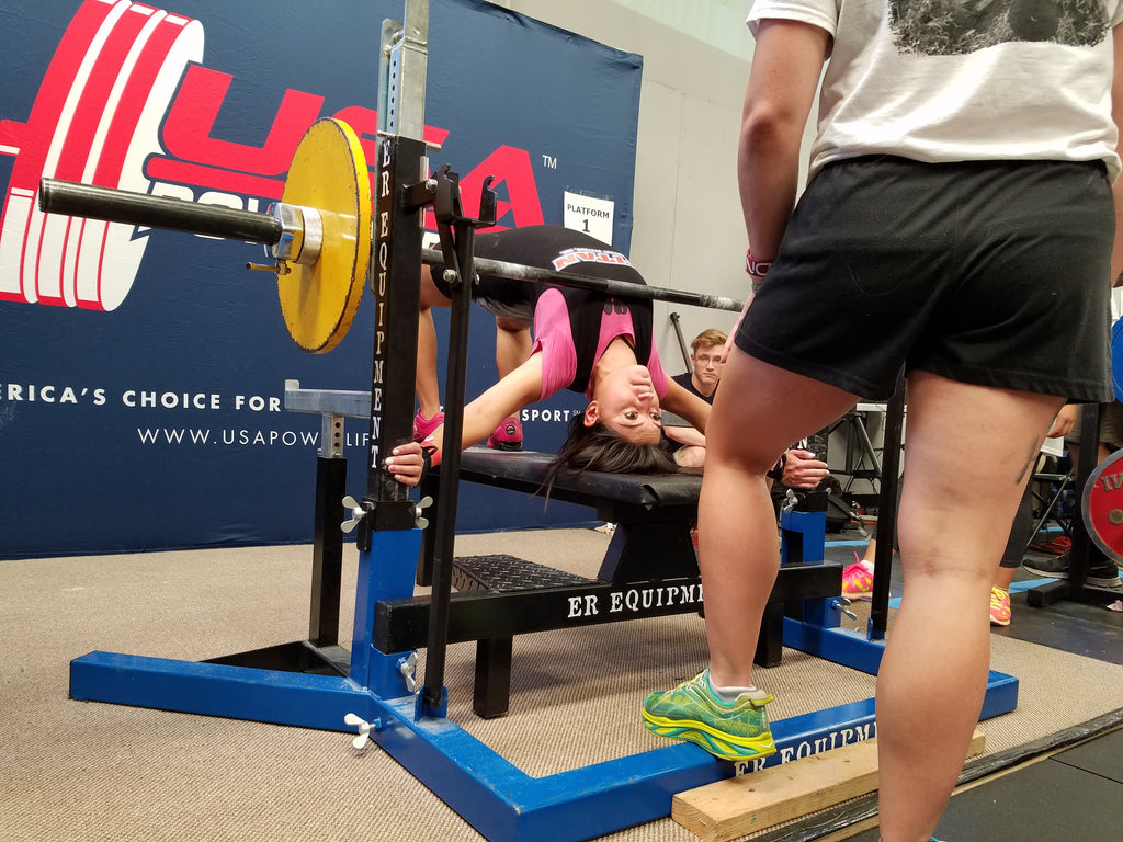 Arching In The Bench Press Girls Who Powerlift