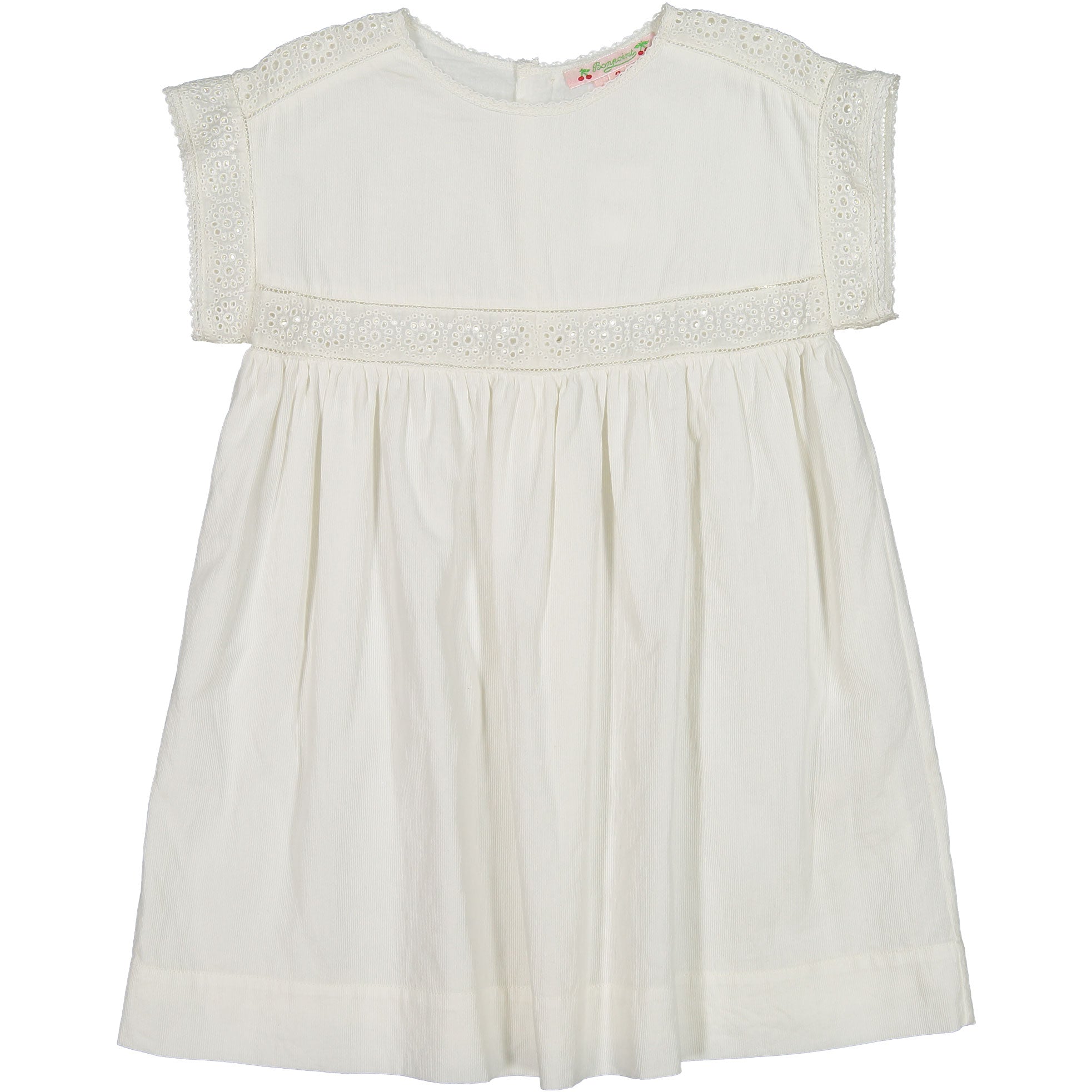 newborn white lace dress