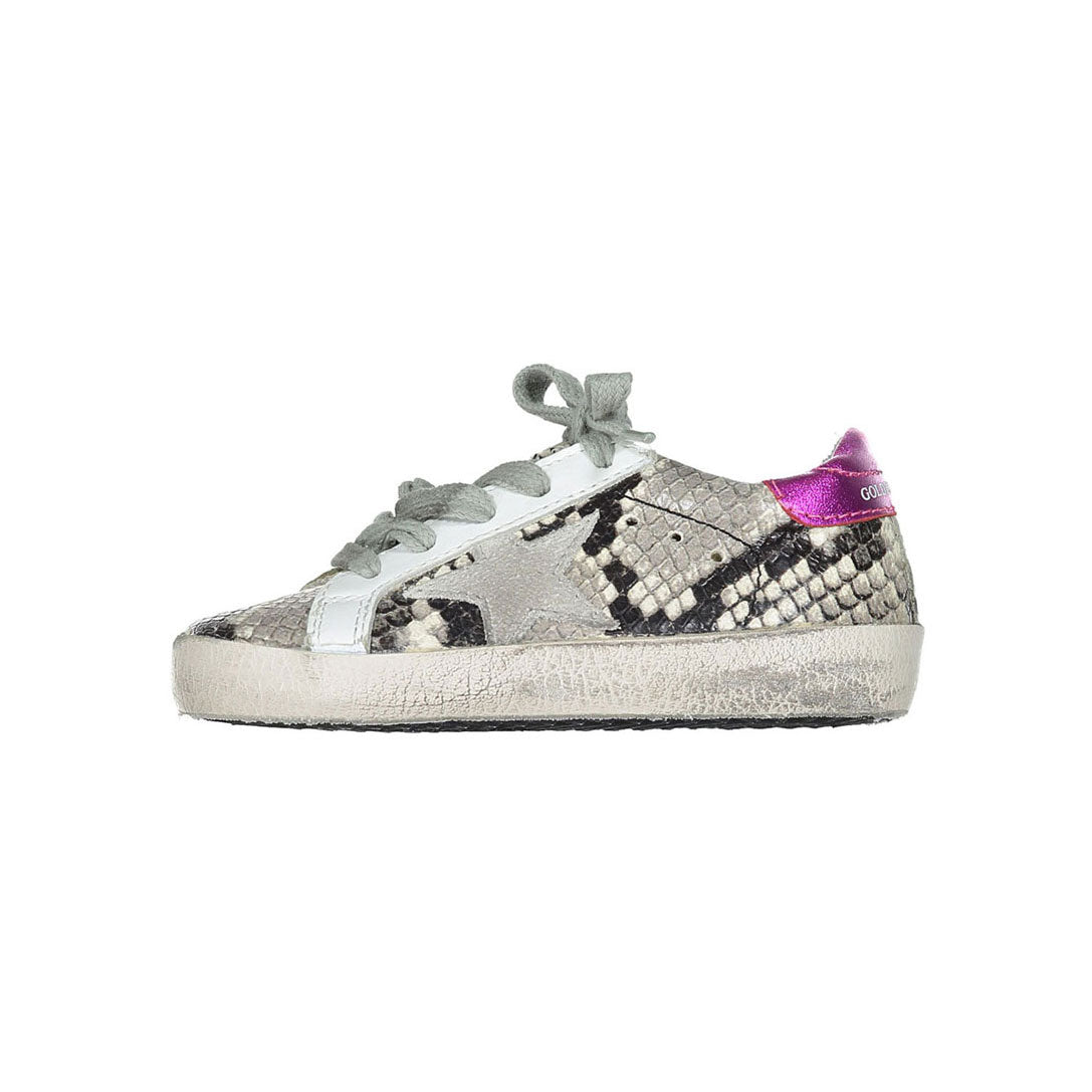 Golden Goose Natural Snake Print 