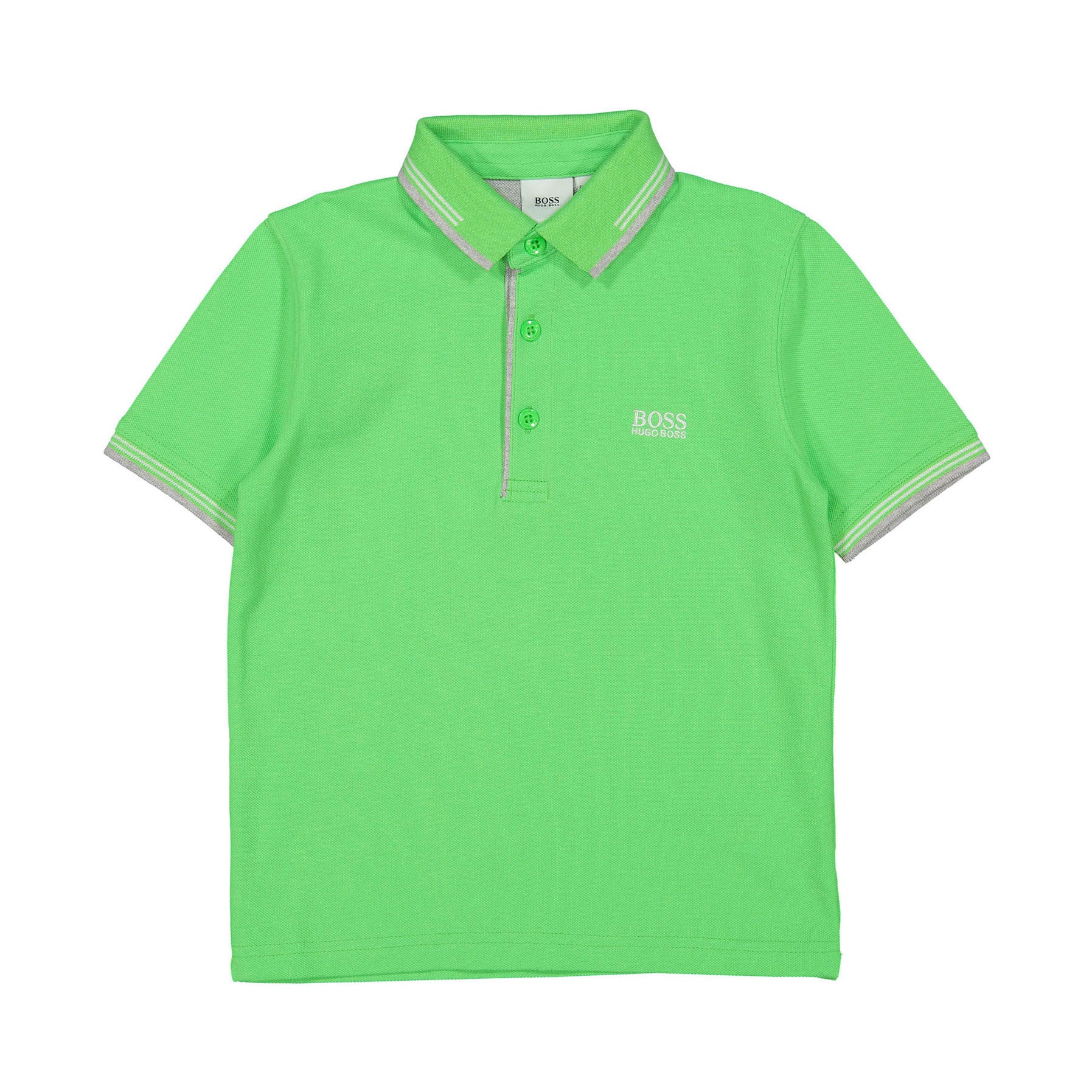 lime green hugo boss polo