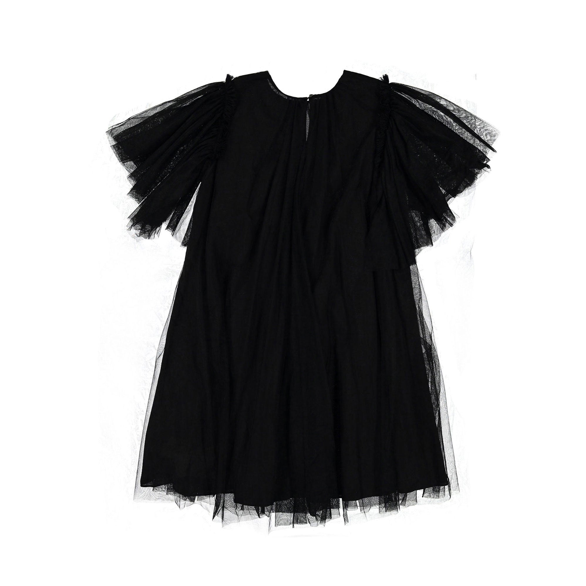 black tulle party dress