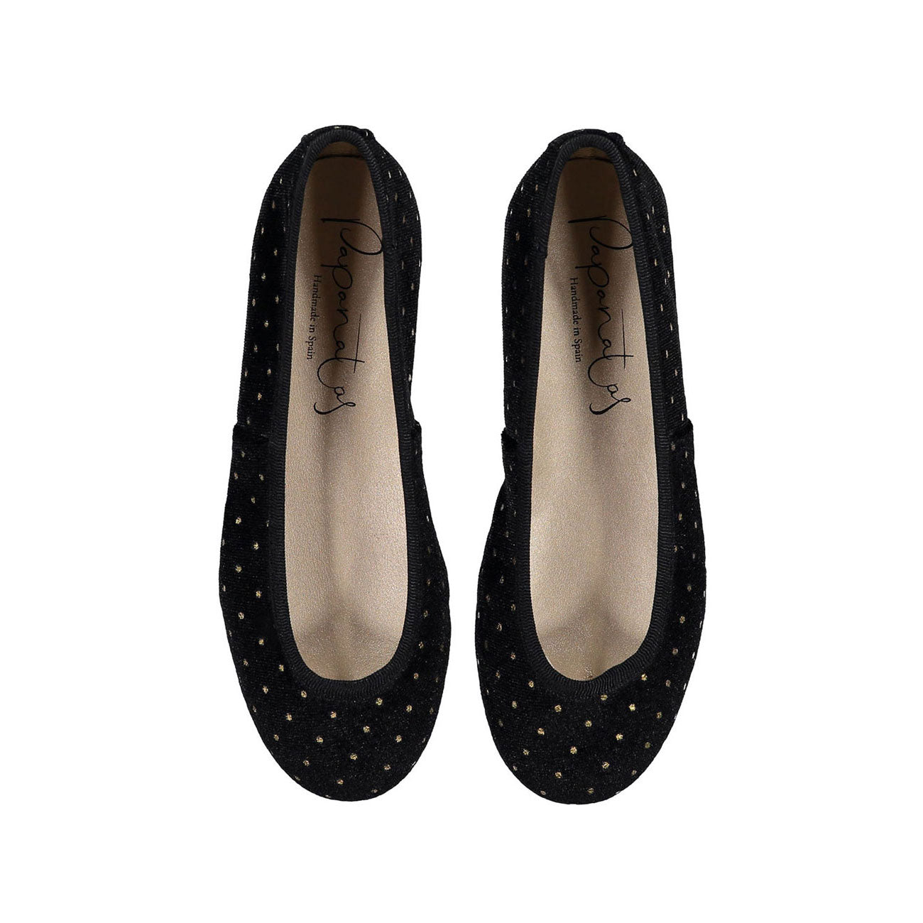 studded ballet flats