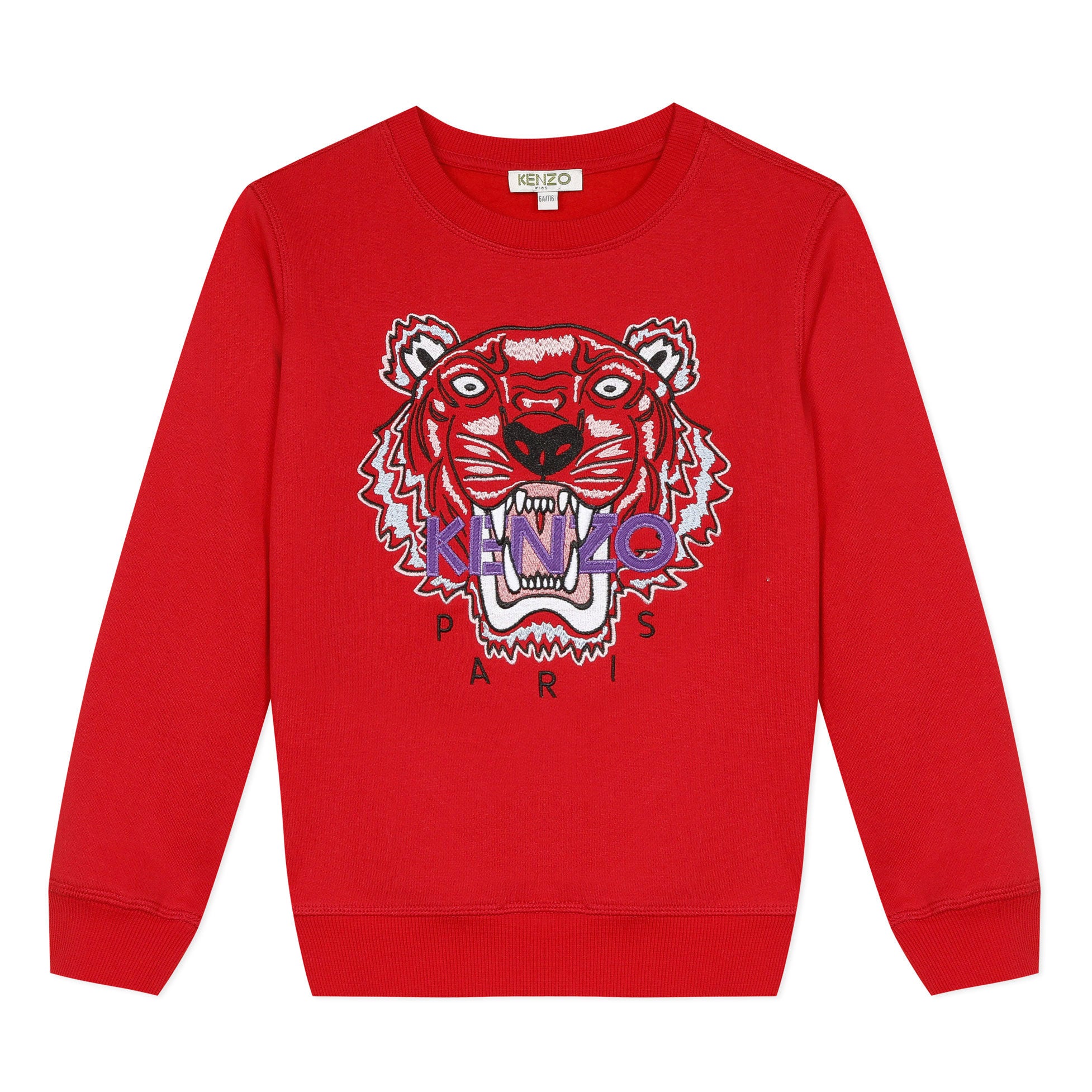 kenzo red tiger