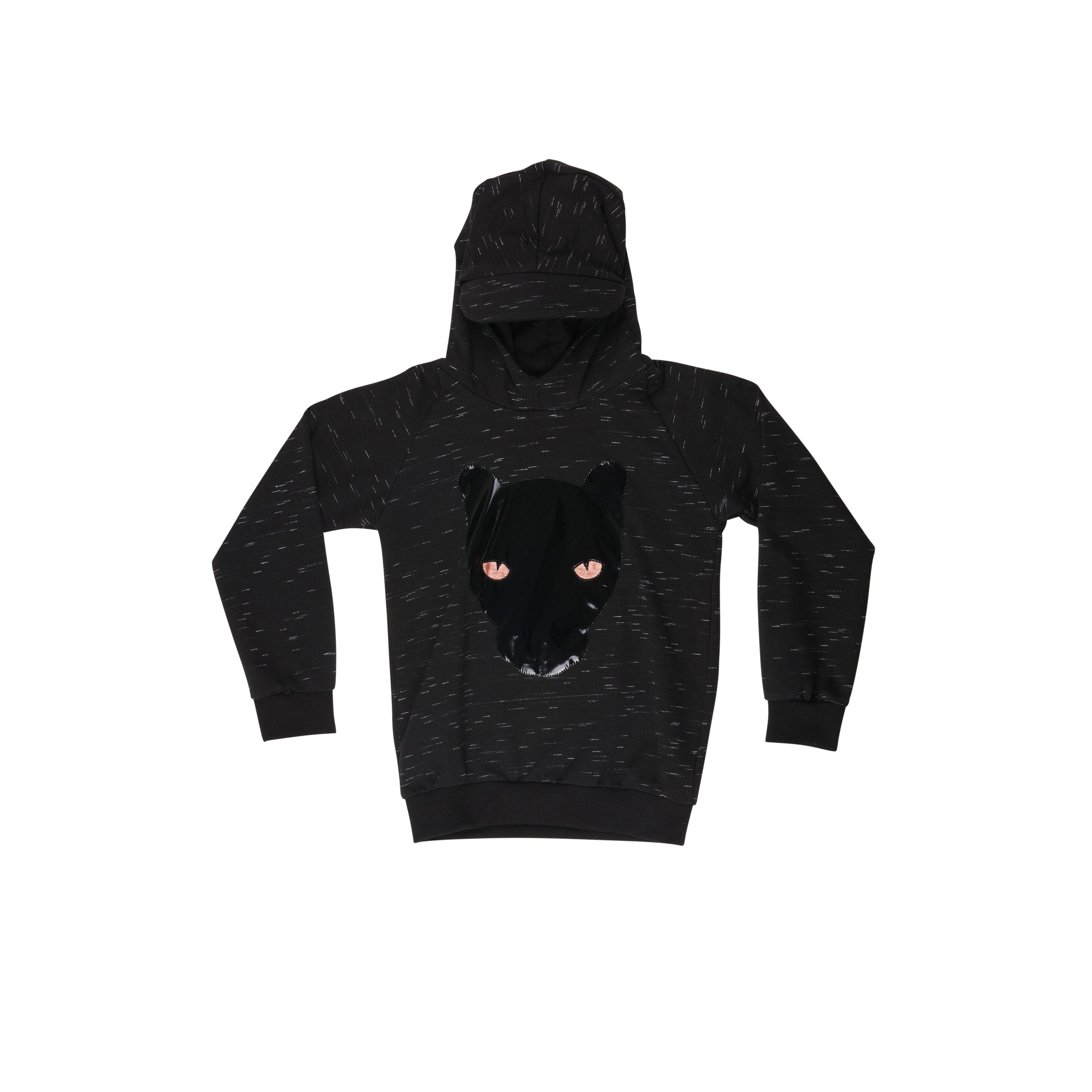 black wolf hoodie