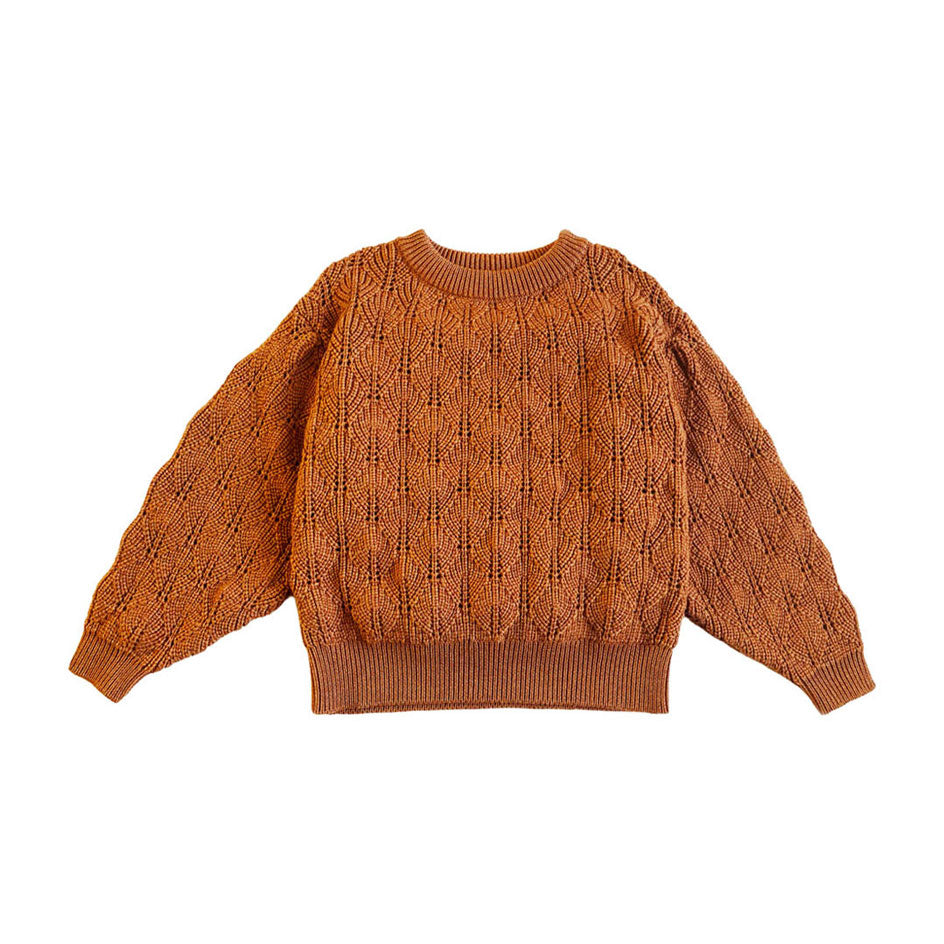 Mabli Amber Hyfryd Knitted Pullover